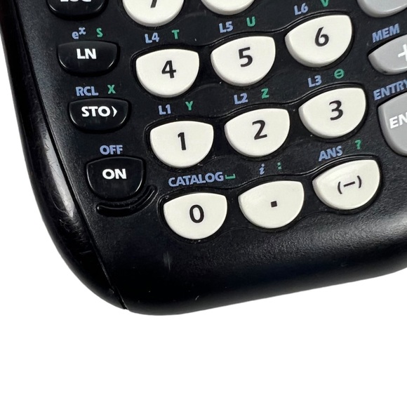 Texas Instruments TI-84 Plus Graphing Calculator Black With Cover Tested Works - Picture 6 of 12